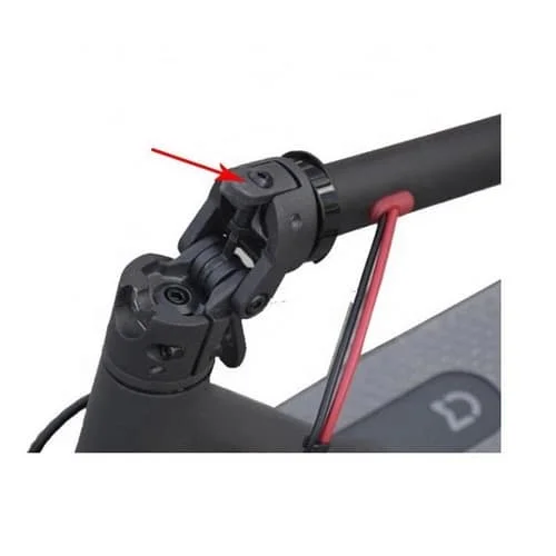 Γάντζος ασφαλείας αναδιπλούμενης βάσης τιμονιού ανταλλακτικό μαύρο για Xiaomi m365/ 1S/ Pro/ Pro 2 ηλεκτρικό Scooter πατίνι OEM - Image 2