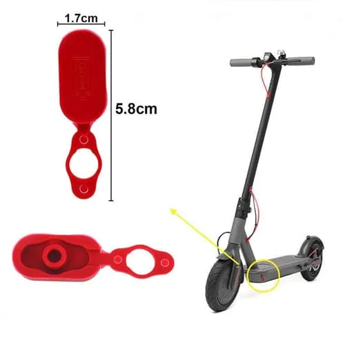 Κάλυμμα θύρας φόρτισης Xiaomi m365 ηλεκτρικό Scooter / πατίνι ανταλλακτικό OEM - Image 2