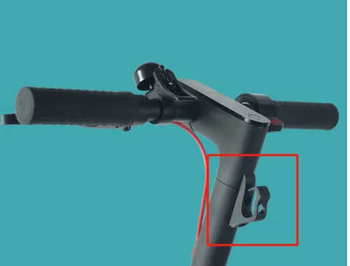 Ανοιχτός γάντζος για Xiaomi m365/ 1S/ Pro/ Pro 2/ Mi 3 ηλεκτρικό Scooter OEM - Image 2