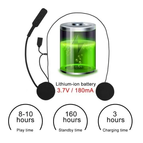 Ενδοσυνεννόηση ΒΤ8 Bluetooth κράνους για ηλεκτρικό σκούτερ ή μηχανής ΟΕΜ