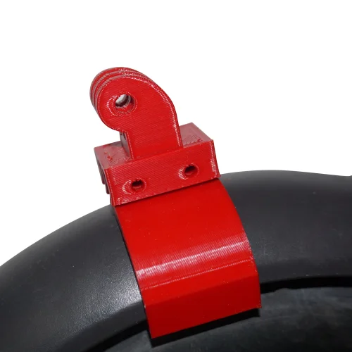 3D printed βάση τοποθέτησης Action Camera GoPro ή άλλης στο πίσω φτερό Xiaomi m365/ 1S/ Pro/ Pro 2 - κόκκινο 3 3D printed  βάση τοποθέτησης Action Camera GoPro ή άλλης στο πίσω φτερό Xiaomi m365/ 1S/ Pro/ Pro 2 - κόκκινο - Image 4