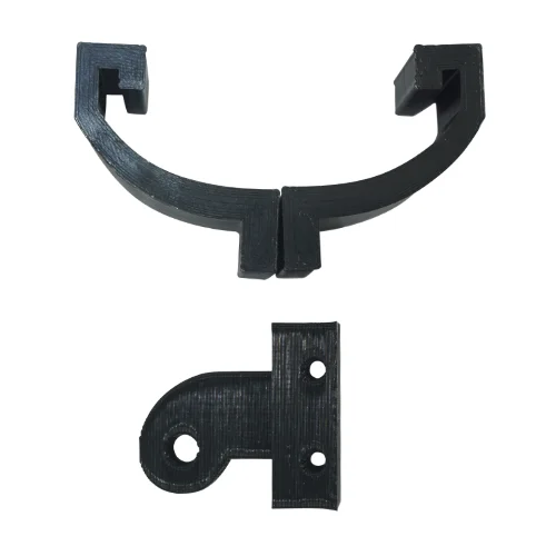 3D printed  βάση τοποθέτησης Action Camera GoPro ή άλλης στο πίσω φτερό Xiaomi m365/ 1S/ Pro/ Pro 2 - μαύρο - Image 2