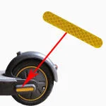 Διακοσμητικά αυτοκόλλητα πίσω πλαστικών καλυμμάτων βιδών πιρουνιού OEM για Segway Max G30 ηλεκτρικό Scooter πατίνι - Image 2