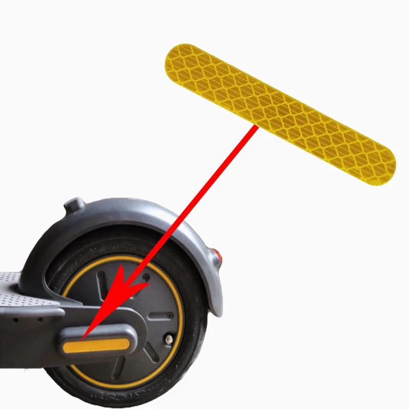 Διακοσμητικά αυτοκόλλητα πίσω πλαστικών καλυμμάτων βιδών πιρουνιού OEM για Segway Max G30 ηλεκτρικό Scooter πατίνι - Image 2