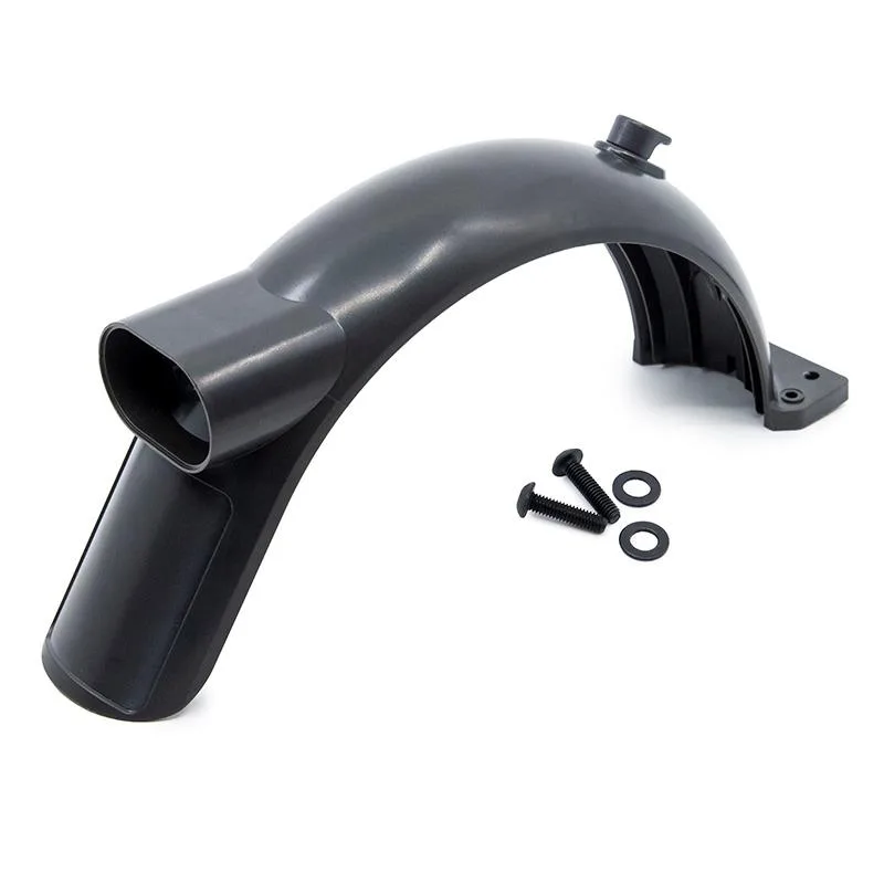 050304-1 Πίσω φτερό ανταλλακτικό μαύρο με φως για Xiaomi 4 Lite (1st Gen) ηλεκτρικό Scooter πατίνι OEM