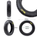 Ελαστικό Tubeless Radial E-Fire 55/250-6 (10x2.125) [PMT]