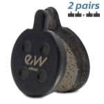 Τακάκια φρένων resin για Xiaomi - 2 σετ [Ewheel]