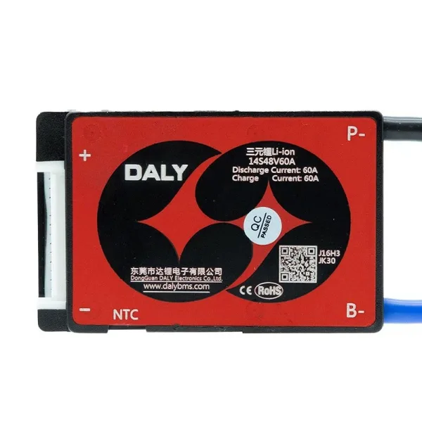 BMS 14S 52V 60A Νέας Γενιάς [Daly]