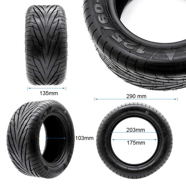 Ελαστικό Tubeless 125/60-7 [CST]