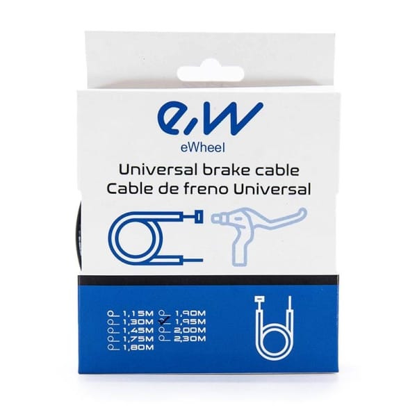 Καλώδιο φρένων 1.95 m μαύρο [Ewheel]