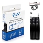 Καλώδιο φρένων 1.95 m μαύρο [Ewheel]