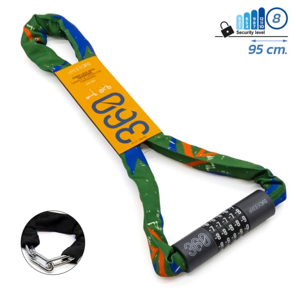 Κλειδαριά συνδυασμού με κόκκινο κάλυμμα [Ewheel]