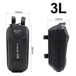 Τσάντα Deluxe μαύρη με velcro 3L [Ewheel]