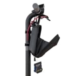 Τσάντα Deluxe μαύρη με velcro 3L [Ewheel]