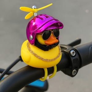 Βάση Κινητού Rubber Duck Fire [Ewheel]