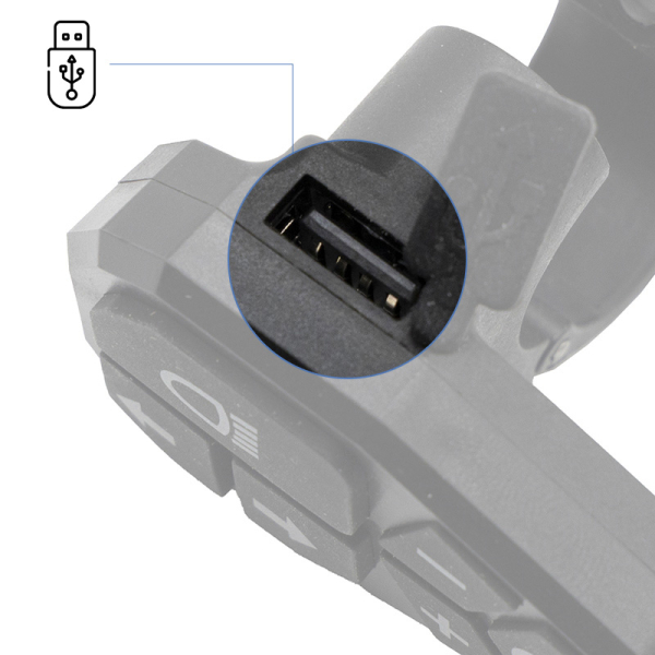 Αδιάβροχο Πάνελ Κουμπιών με Καλώδιο ECOXTREM M41 [Ewheel]