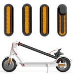 Ανακλαστήρας μαύρος με κίτρινο φως για XIAOMI [Ewheel]