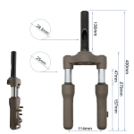 Ανάρτηση Μπροστινής Δικράνας Xiaomi Mi4 Pro Max [ORIGINAL]