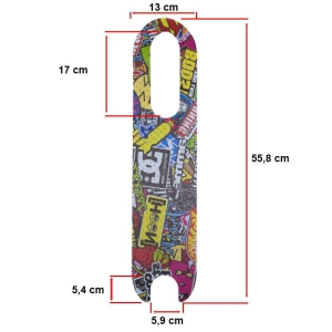 Αντιολισθητική PVC Βάση DOODLE για XIAOMI [Ewheel]