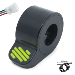 Χειριστήριο γκαζιού πράσινο 10cm E22/E25/E45 JST ZH [Ninebot]