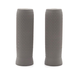 Χειρολαβές γκρι σιλικόνης Ninebot ES1 ES2 ES4 - 2 τεμ [Ewheel]