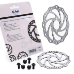 Δίσκος φρένων 160mm 6h ασημί - 48mm [Ewheel]