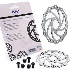 Δίσκος φρένων 160mm 6h ασημί - 48mm [Ewheel]