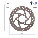Δίσκος φρένων Niu KQi3
