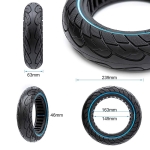 Ελαστικό συμπαγές 10x2.5-6.5 μαύρο [Nedong]
