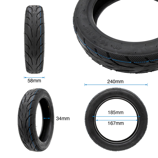 Ελαστικό Tubeless 10x2.125-6.5 [Yuanxing]