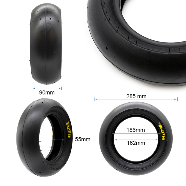 Ελαστικό tubeless 90/65R6.5" T41 slick [PMT]