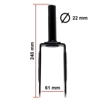 Εμπρόσθιος αντιδραστήρας για Kukirin S8/S1 Pro