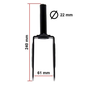 Εμπρόσθιος αντιδραστήρας για Kukirin S8/S1 Pro 1 Εμπρόσθιος αντιδραστήρας για Kukirin S8/S1 Pro