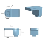 Γάντζος φτερού Ninebot F/I/D [Ewheel]