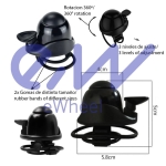 Κουδούνι για NINEBOT σειρά ES [Ewheel]