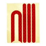 Μαύρο ανακλαστικό με φως Nakjejka για XIAOMI [Ewheel]