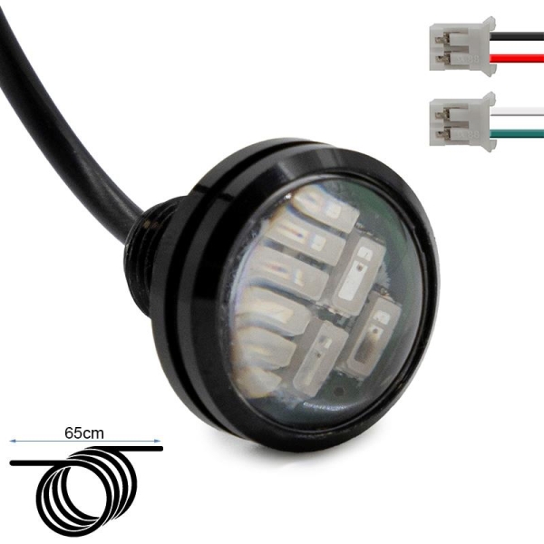 Πίσω φως Eagle Eye κόκκινο LED 12-20V [Minimotors]
