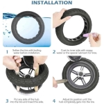 Συμπαγές Ελαστικό 8.5x2-6.1 [YZS]