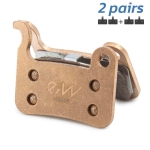 Τακάκια φρένων resin για Xtech caliper - 2 σετ [Ewheel]