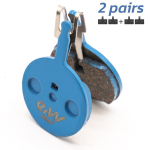 Τακάκια φρένων ρητίνης - 2 σετ [Ewheel]