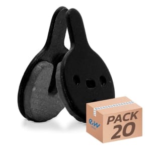 Τακάκια φρένων ρητίνης στρογγυλά με καρφί x20 [Ewheel]