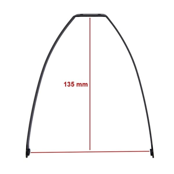 Βάση φτερού μαύρη μεταλλική για Mi4 Pro [Ewheel]