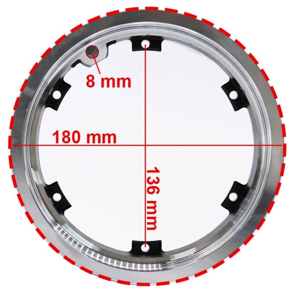Ζάντα 6.5"/B52 Tubeless για Dualtron 3 [Minimotors]
